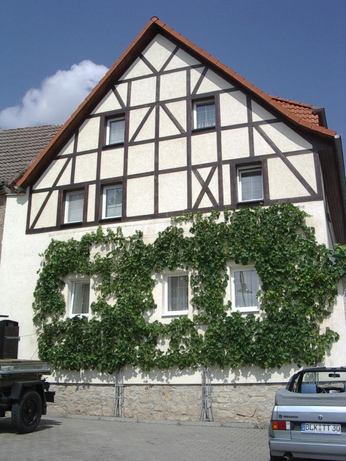 Pension Zum Faesschen Naumburg (Saale) Exterior foto